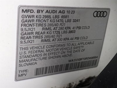 2024 Audi Q7 Prestige