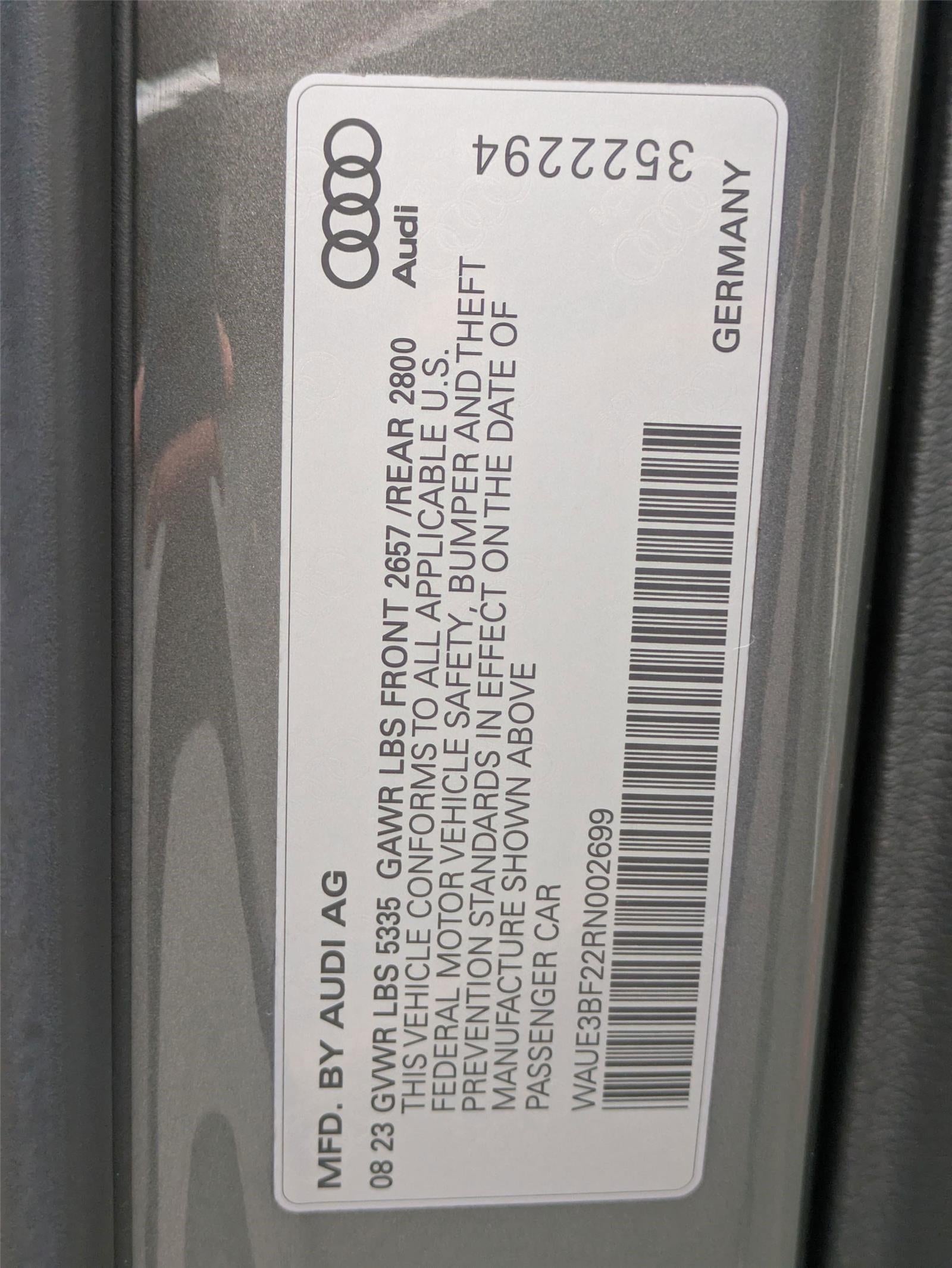 2024 Audi A6 Sedan Premium Plus