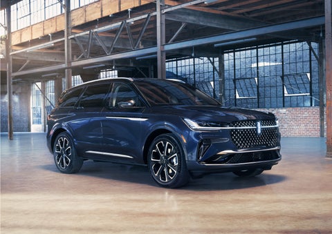 A 2024 Lincoln Nautilus® SUV is parked in an industrial space. | Libertyville Lincoln Sales, Inc. in Libertyville IL