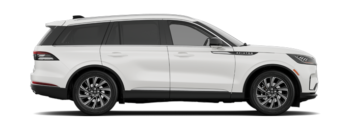 A 2025 Lincoln Aviator® SUV in Pristine White | Libertyville Lincoln Sales, Inc. in Libertyville IL