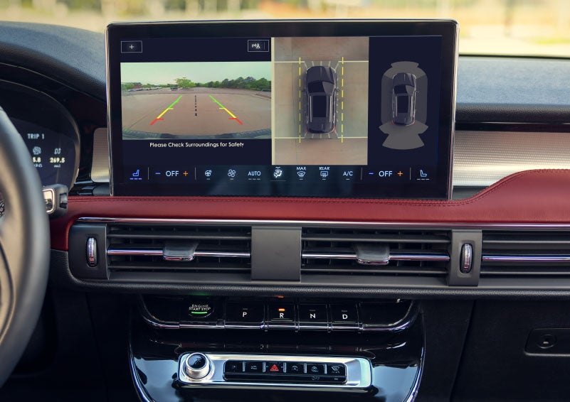 The large center touchscreen of a 2024 Lincoln Corsair® SUV is shown. | Libertyville Lincoln Sales, Inc. in Libertyville IL