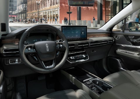 The interior dashboard of 2026 Lincoln Corsair® SUV is shown here. | Libertyville Lincoln Sales, Inc. in Libertyville IL